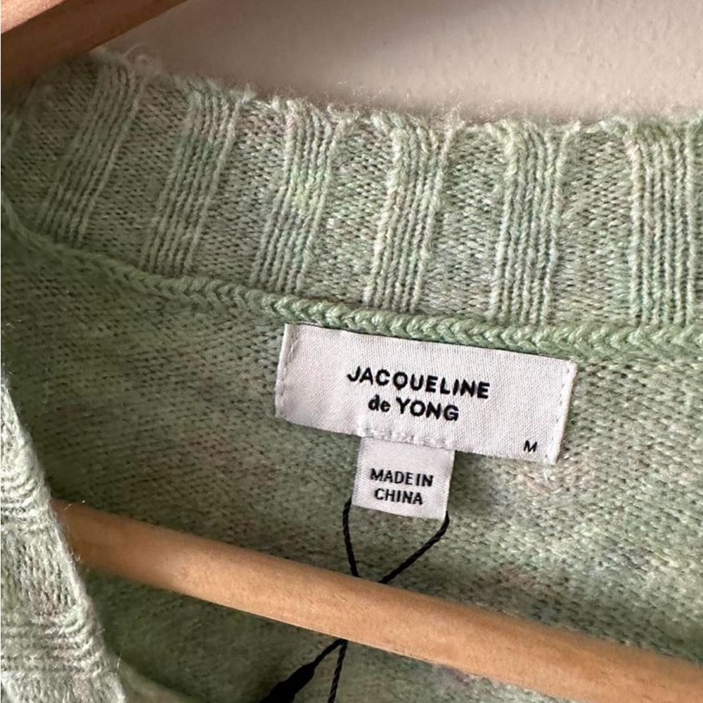 Green Ruffle Sweater - Picture 4 of 7